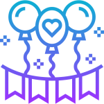 dekorasi balon Dekorasi Balon Icon